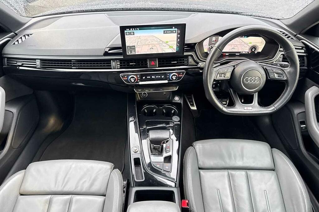 Audi A4 2.0 Tfsi 35 Black Edition Saloon S Tron Black #13