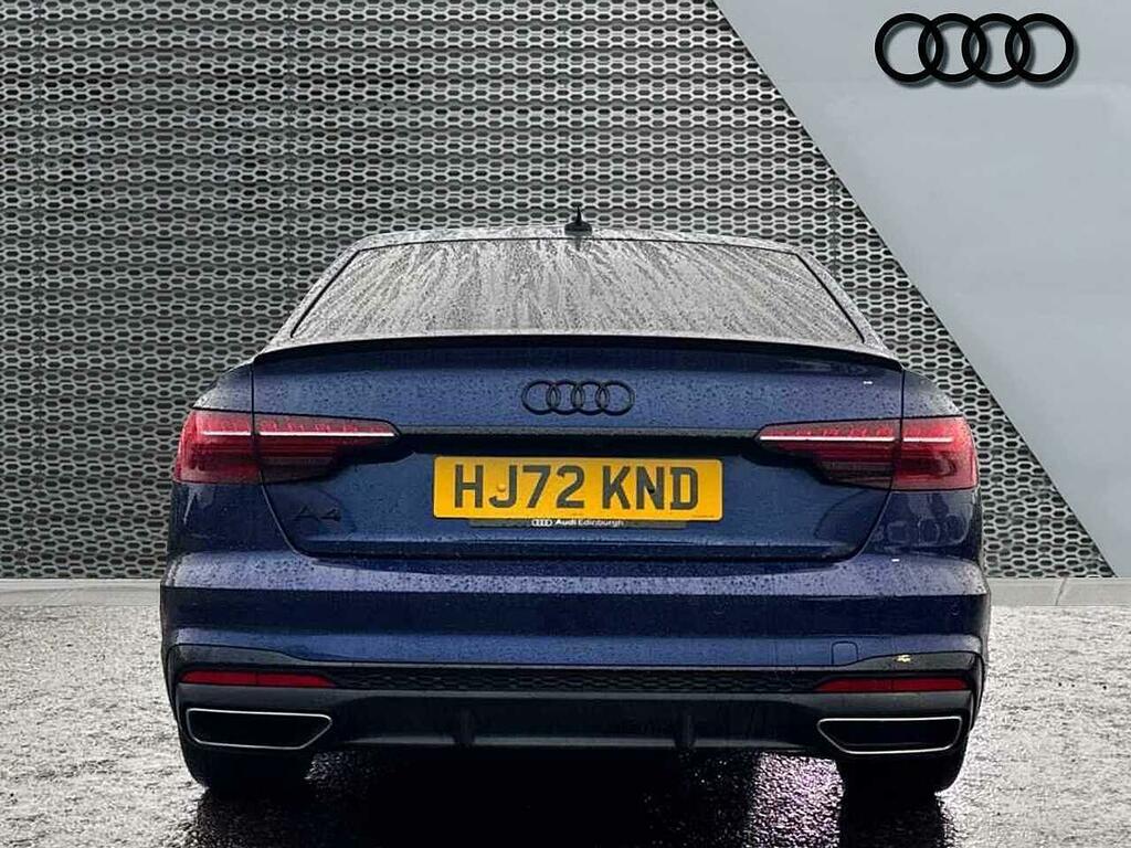 Audi A4 2.0 Tfsi 35 Black Edition Saloon S Tron Black #12