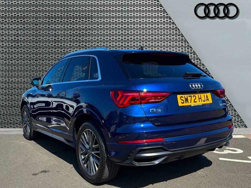 Audi Q3 S Line 35 Tfsi 150 Ps S Tronic Blue #3