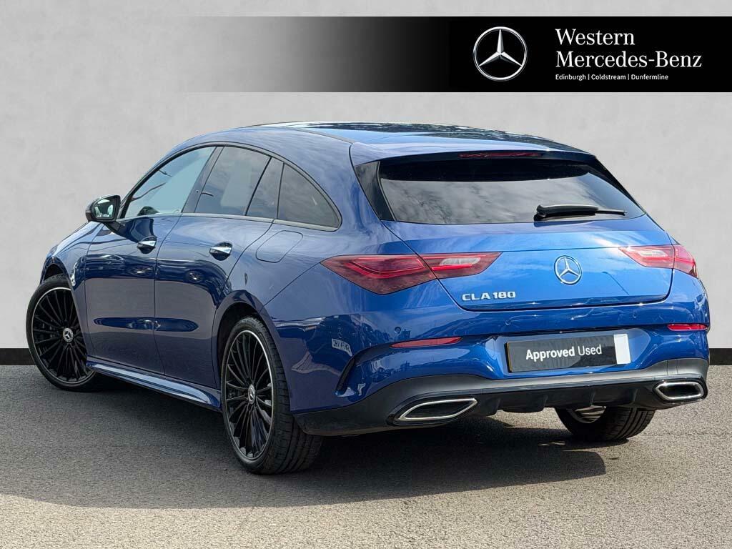Mercedes-Benz CLA Class Cla 180 Amg Line Premium Plus KM75XSE Blue #2