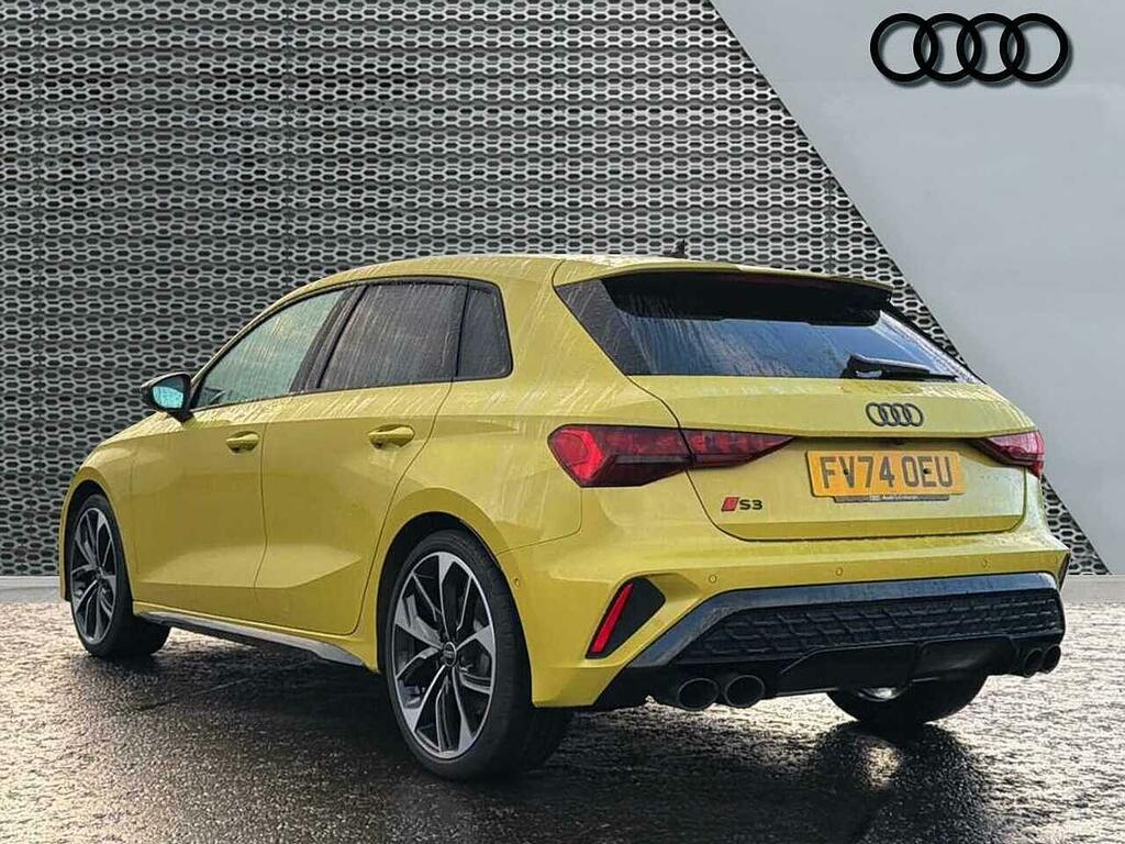Audi A3 Black Edition Tfsi 333 Ps S Tronic FV74OEU Yellow #3