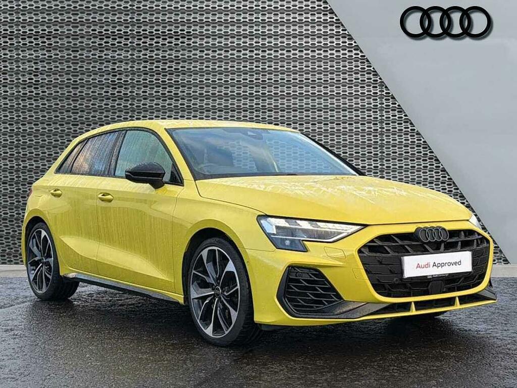 Audi A3 Black Edition Tfsi 333 Ps S Tronic Yellow