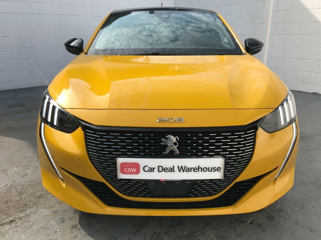 Peugeot 208 1.2 Puretech Gt Euro 6 Ss Yellow #3