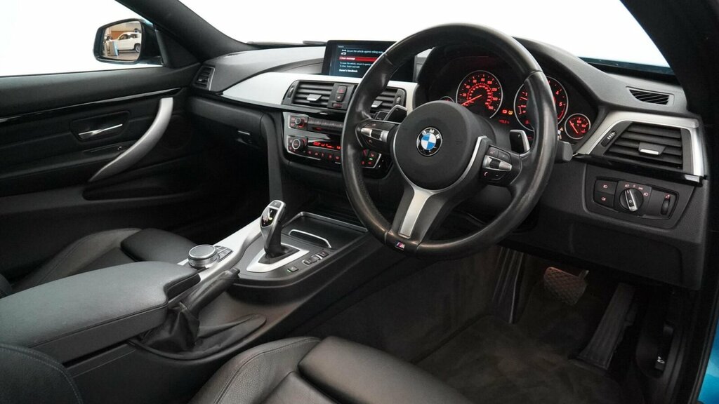BMW 4 Series Gran Coupe 3.0 435D M Sport Coupe Xdrive Euro Blue #6