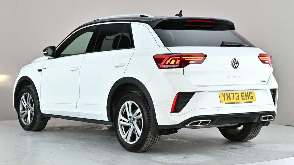 Volkswagen T-Roc 2.0 Tsi 4Motion R-line Dsg White #3