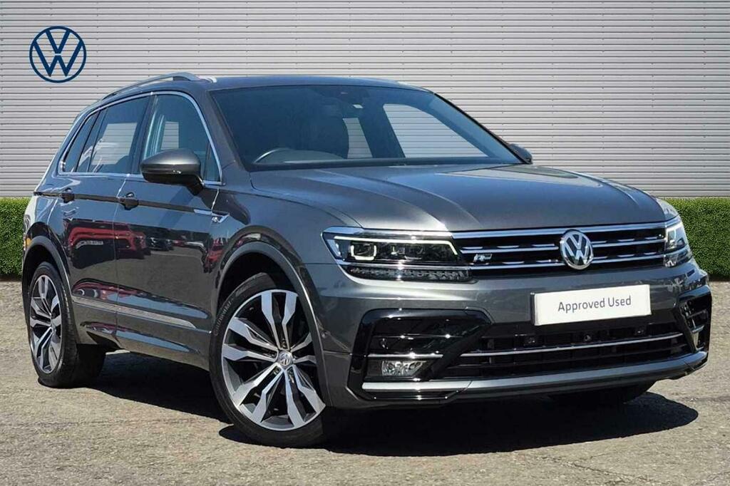 Volkswagen Tiguan R-line Tech Tdi Grey #51