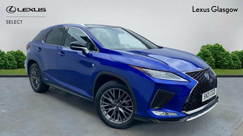 Lexus RX 3.5 450H V6 F Sport Suv Hybrid E-cvt 4W Blue