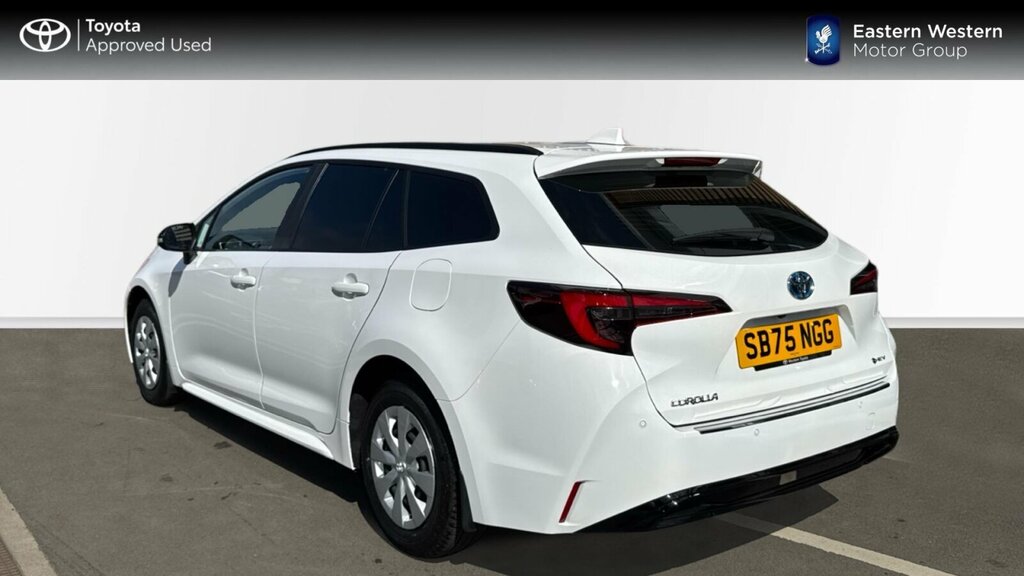 Toyota Corolla 1.8 Vvt-h Cvt Euro 6 Ss White #4