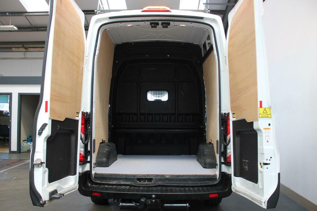 Ford Transit Custom 2.0 350 Ecoblue Leader Crew Van Double Cab Die JT21MCN White #2