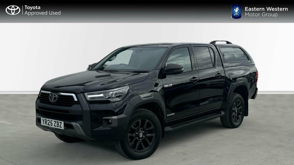 Toyota HILUX 2.8 D-4d-h Invincible X 4Wd Euro 6 YR25ZBZ Black #3