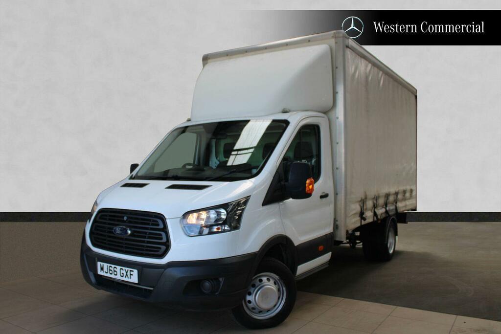 Ford Transit Custom 350 L4 Rwd Ecoblue 130Ps Curtain Side White #3