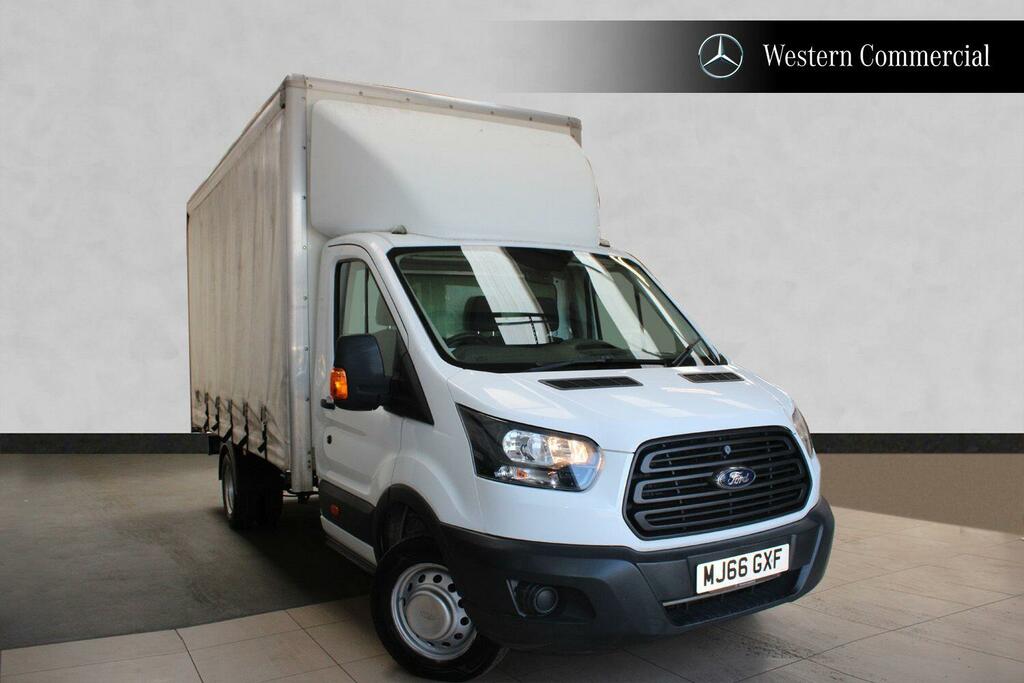 Ford Transit Custom 350 L4 Rwd Ecoblue 130Ps Curtain Side White