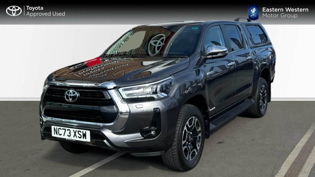 Toyota HILUX 2.8 D-4d Invincible 4Wd Euro 6 Ss Grey #3