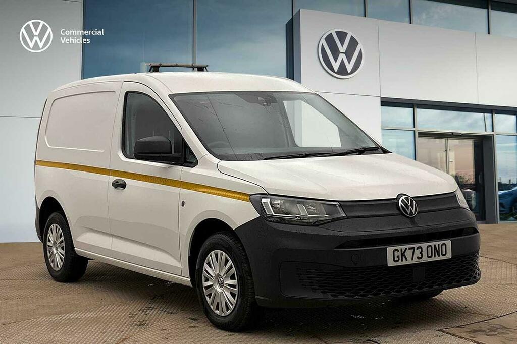 Volkswagen Caddy 2.0 Tdi 102Ps Commerce Van White