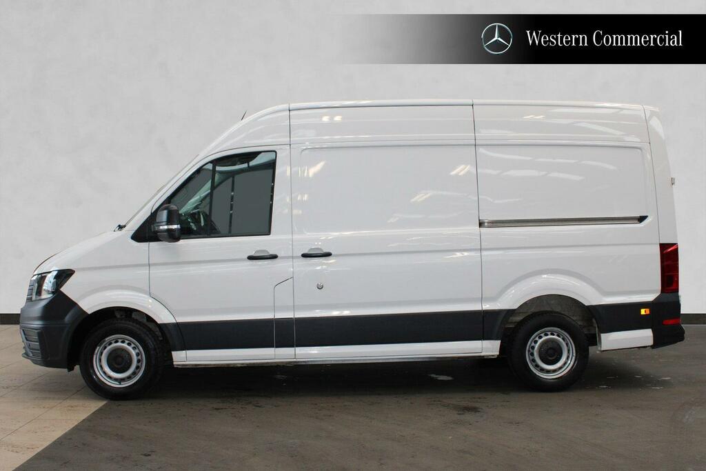 Volkswagen Crafter 2.0 Tdi Cr35 Startline Fwd Mwb High Roof Euro 6 S White #4