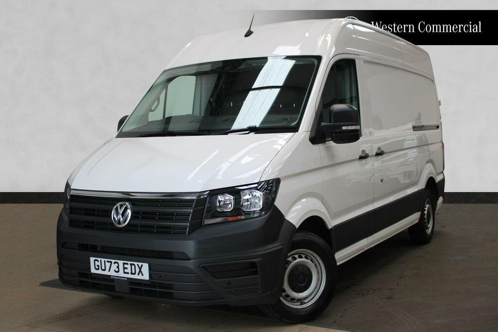 Volkswagen Crafter 2.0 Tdi Cr35 Startline Fwd Mwb High Roof Euro 6 S White #3