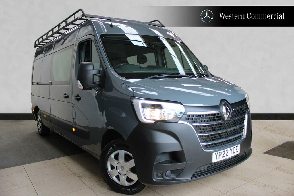 Renault Master 2.3 Dci 35 Business Crew Van Double Cab Diese Grey