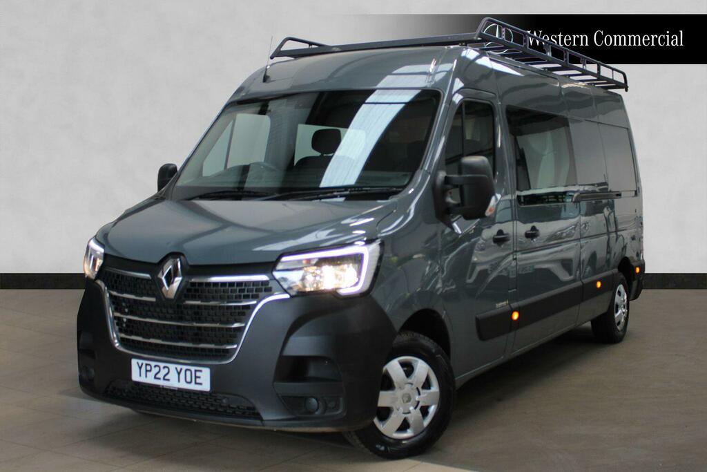 Renault Master 2.3 Dci 35 Business Crew Van Double Cab Diese Grey #2