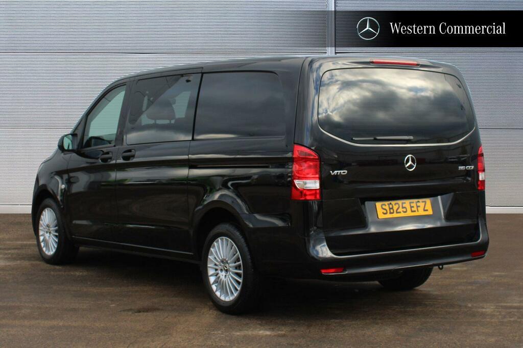 Mercedes-Benz Vito 2.0 116 Cdi Pro Crew Van Double Cab G-t Black #5
