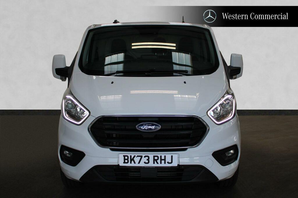 Ford Transit Custom 2.0 300 Ecoblue Limited Panel Van Manua White #2