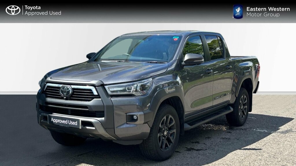 Toyota HILUX 2.8 D-4d Invincible X 4Wd Euro 6 Ss Grey #3