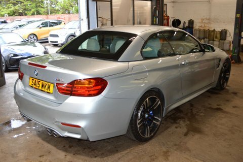 BMW M4 3.0 Biturbo Convertible Blue #5