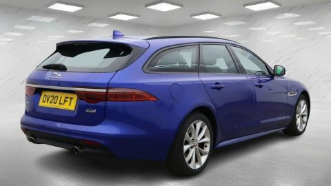Jaguar XF 2.0D R-sport Sportbrake Blue #4