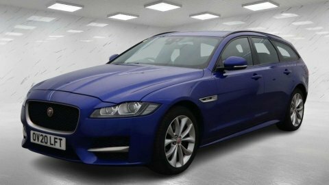 Jaguar XF 2.0D R-sport Sportbrake Blue #2