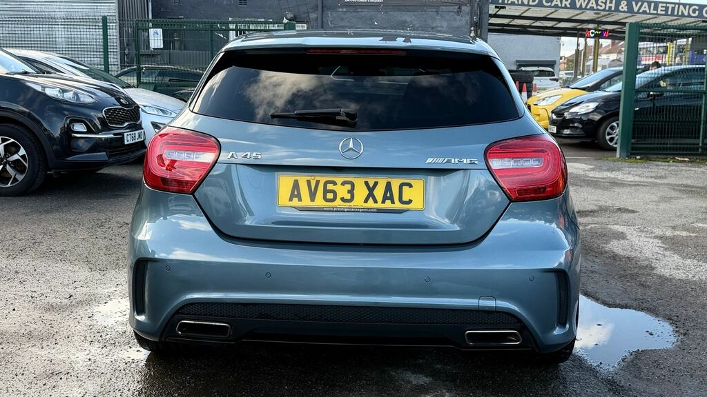 Mercedes-Benz A Class 2.0 A45 Amg Hatchback Spds Dct 4Matic E AV63XAC Blue #4