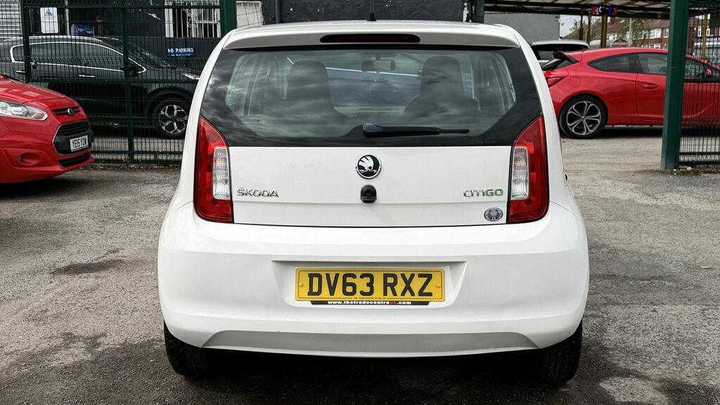 Skoda Citigo 1.0 Mpi Greentech Elegance Hatchback Ma DV63RXZ White #4