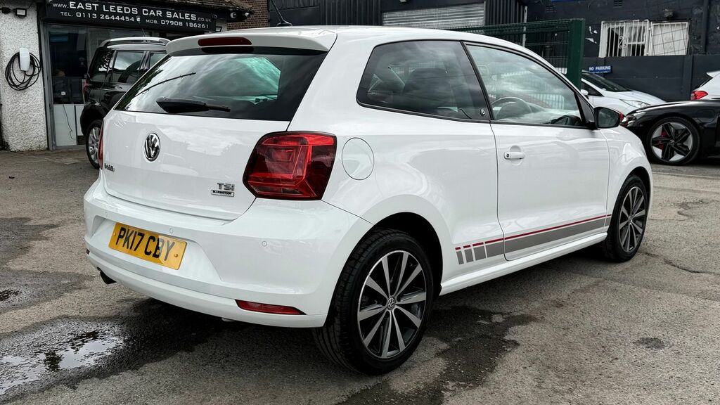 Volkswagen Polo 1.2 Tsi Bluemotion Tech Beats Hatchback PK17CBY White #4