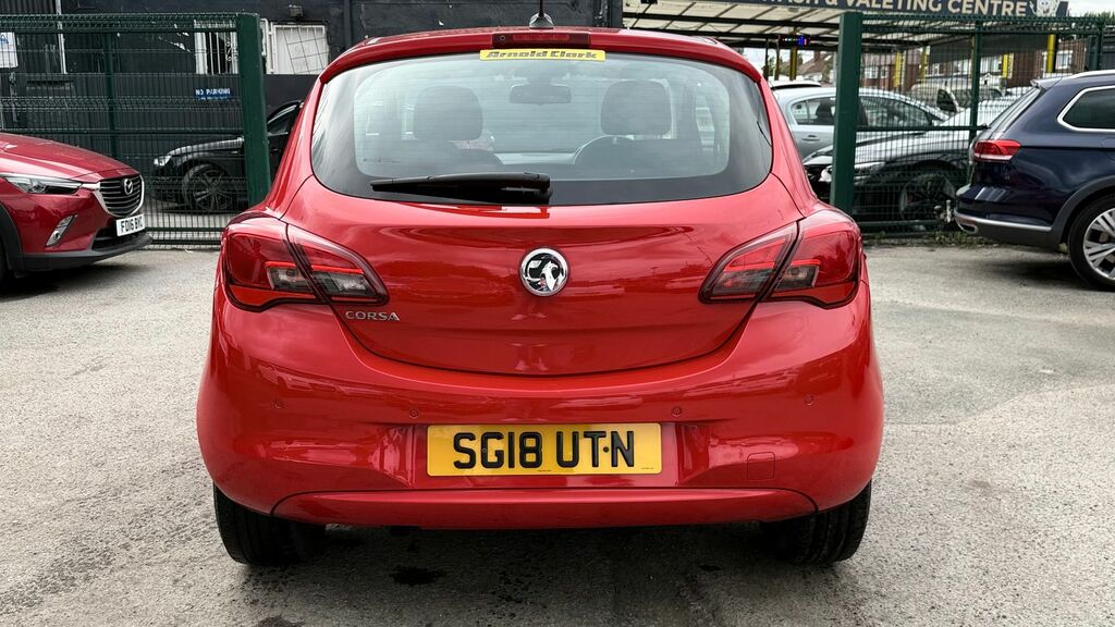 Vauxhall Corsa 1.4I Ecotec Se Hatchback Euro 6 SG18UTN Red #4