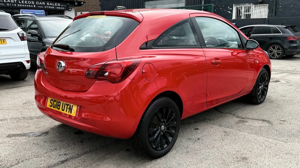 Vauxhall Corsa 1.4I Ecotec Se Hatchback Euro 6 SG18UTN Red #3