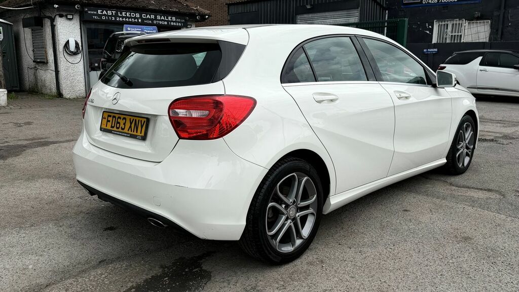 Mercedes-Benz A Class 1.6 A180 Sport Hatchback Euro 6 FD63XNY White #3