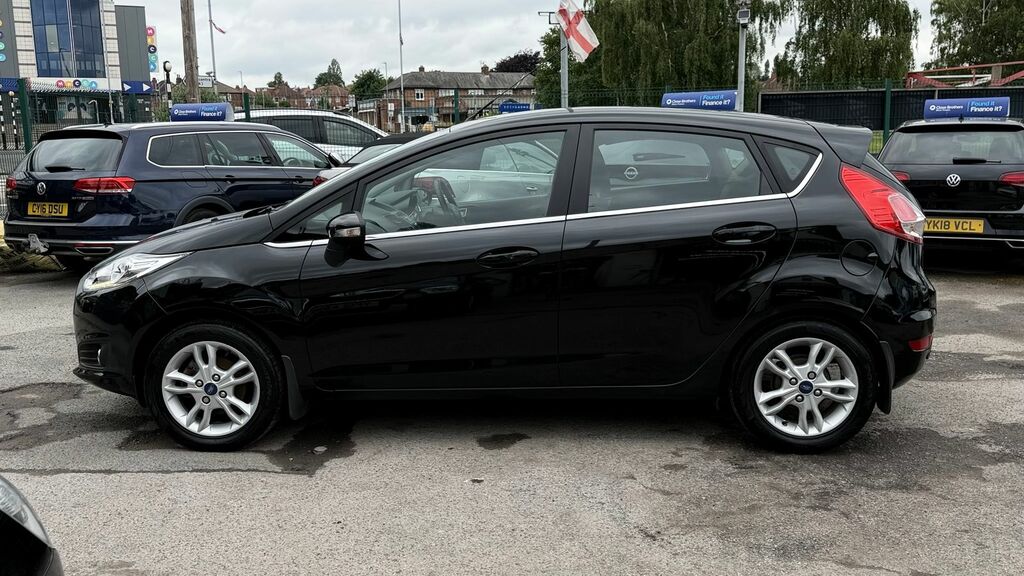 Ford Fiesta 1.0T Ecoboost Zetec Hatchback Eu YN17XFC Black #6