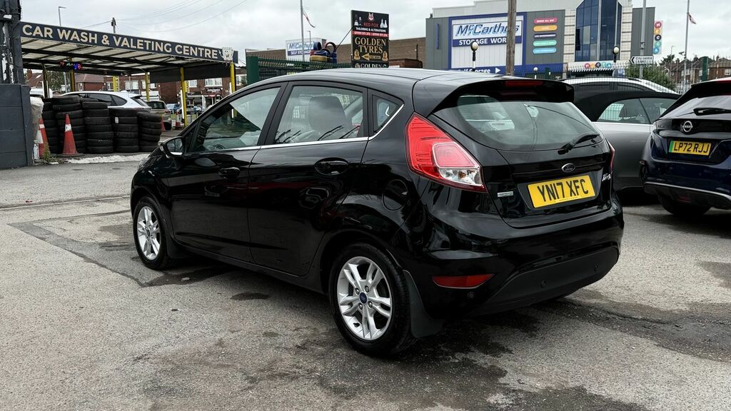 Ford Fiesta 1.0T Ecoboost Zetec Hatchback Eu YN17XFC Black #5