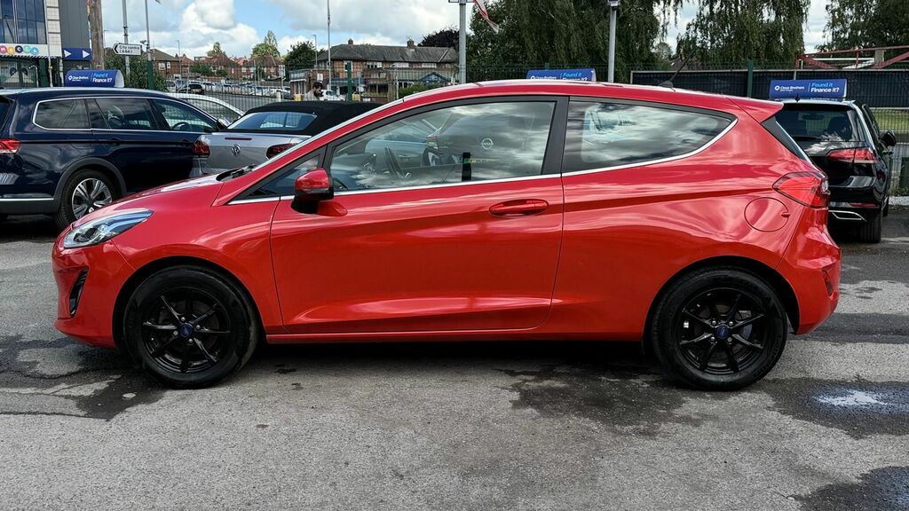 Ford Fiesta 1.0T Ecoboost Zetec Hatchback Eu NU18TNO Red #6
