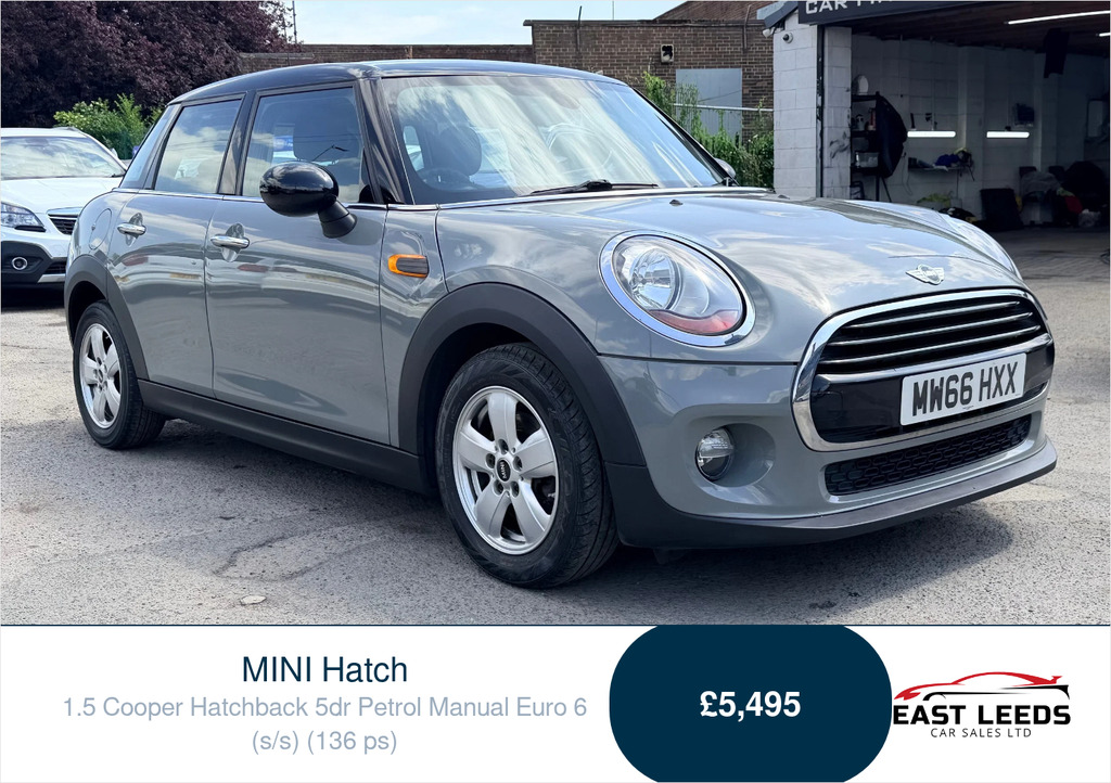 Mini Hatch 1.5 Cooper Hatchback Euro 6 Ss Grey