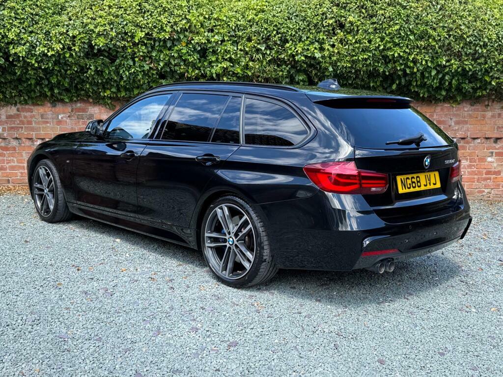 BMW 3 Series 2.0 320D M Sport Shadow Edition Touring Euro Black #4