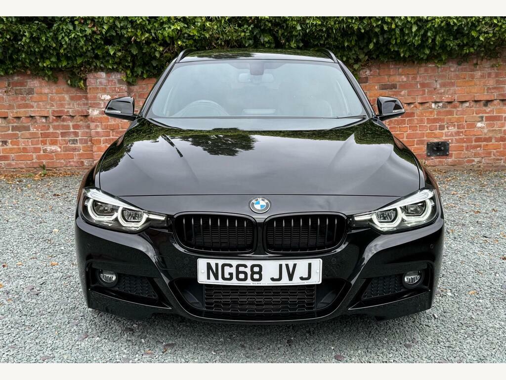 BMW 3 Series 2.0 320D M Sport Shadow Edition Touring Euro Black #2