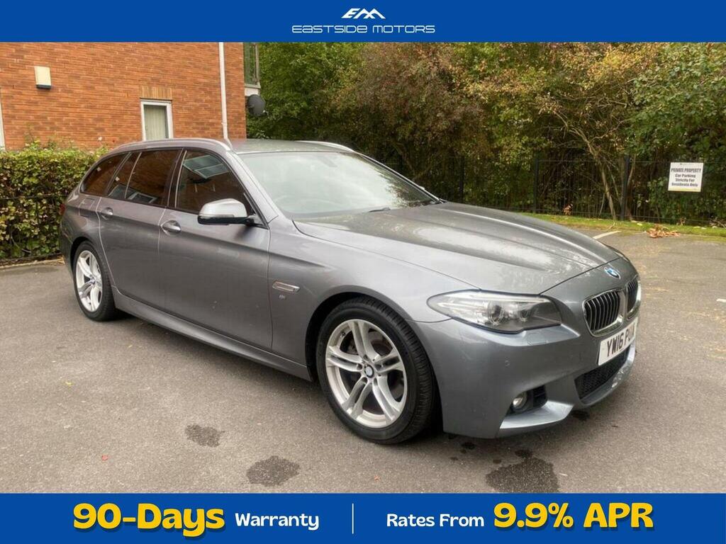 BMW 5 Series Estate 2.0 520D M Sport Touring Euro 6 Ss Grey