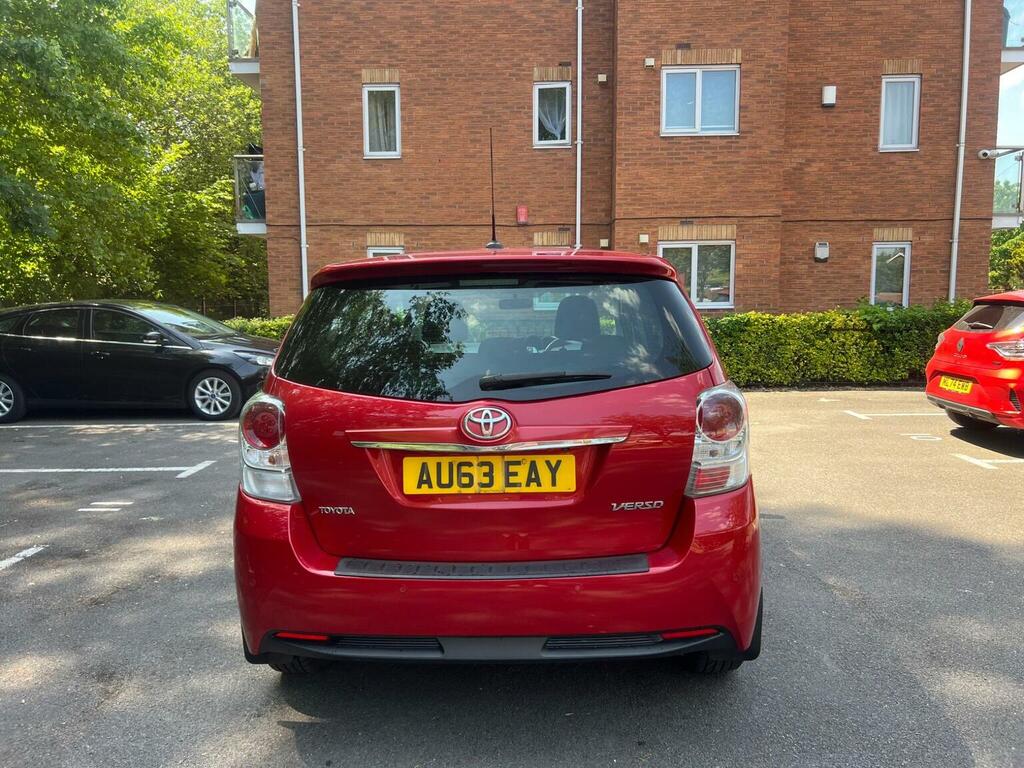 Toyota Verso Mpv 1.8 V-matic Icon Multidrive S Euro 5 Euro Red #5