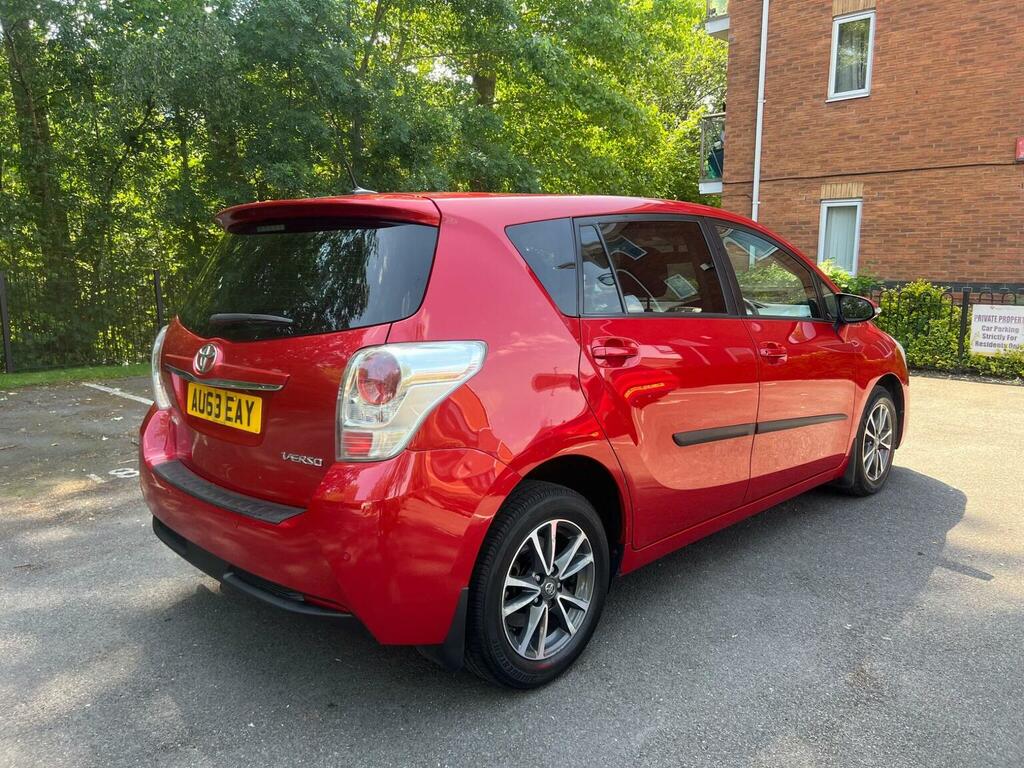 Toyota Verso Mpv 1.8 V-matic Icon Multidrive S Euro 5 Euro Red #6