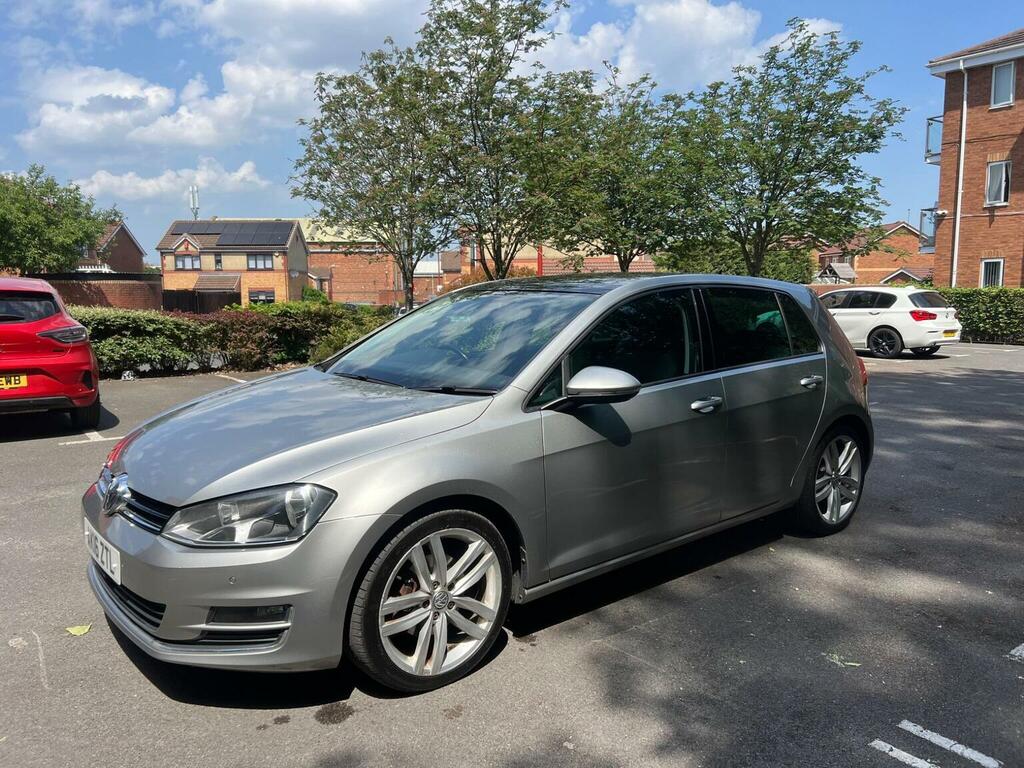 Volkswagen Golf Hatchback 1.6 Tdi Bluemotion Tech Gt Edition Euro AK16ZTL Silver #3