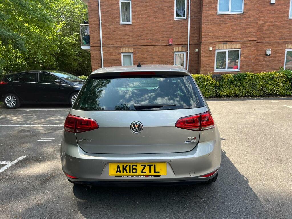 Volkswagen Golf Hatchback 1.6 Tdi Bluemotion Tech Gt Edition Euro AK16ZTL Silver #5