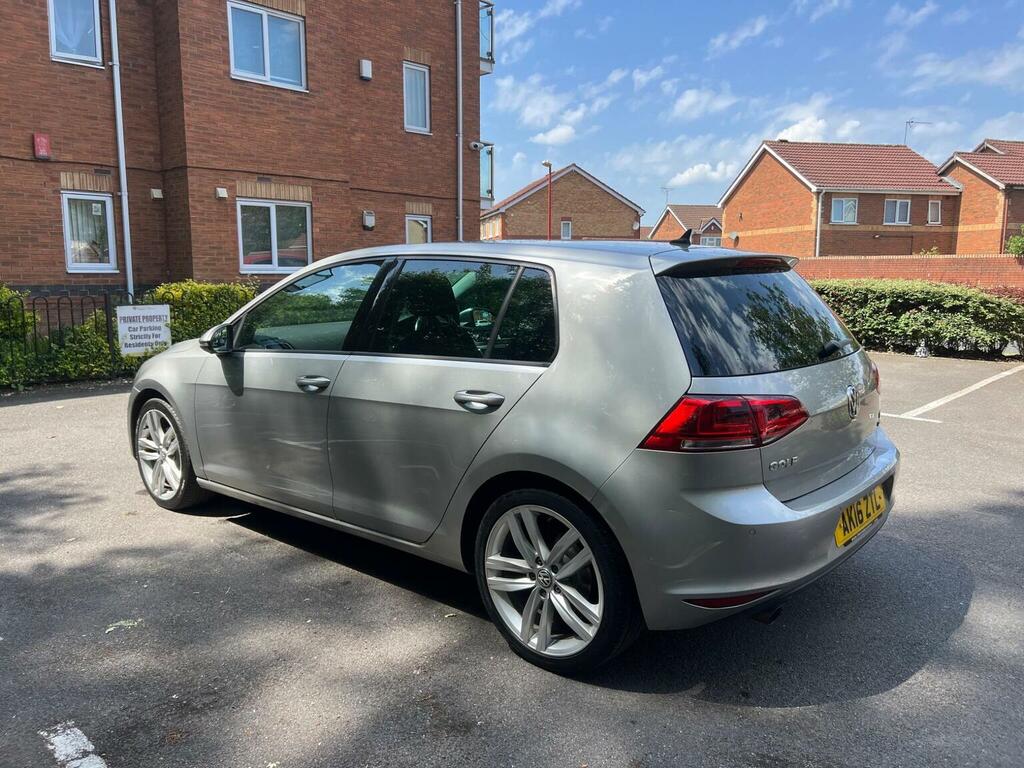Volkswagen Golf Hatchback 1.6 Tdi Bluemotion Tech Gt Edition Euro AK16ZTL Silver #4
