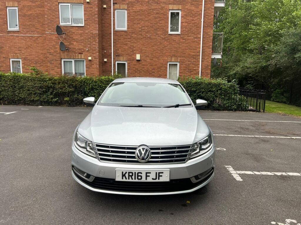 Volkswagen CC Saloon 2.0 Tdi Bluemotion Tech Gt Dsg Euro 6 Ss KR16FJF Silver #2