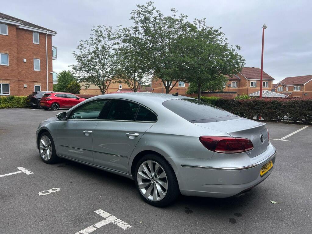 Volkswagen CC Saloon 2.0 Tdi Bluemotion Tech Gt Dsg Euro 6 Ss KR16FJF Silver #4