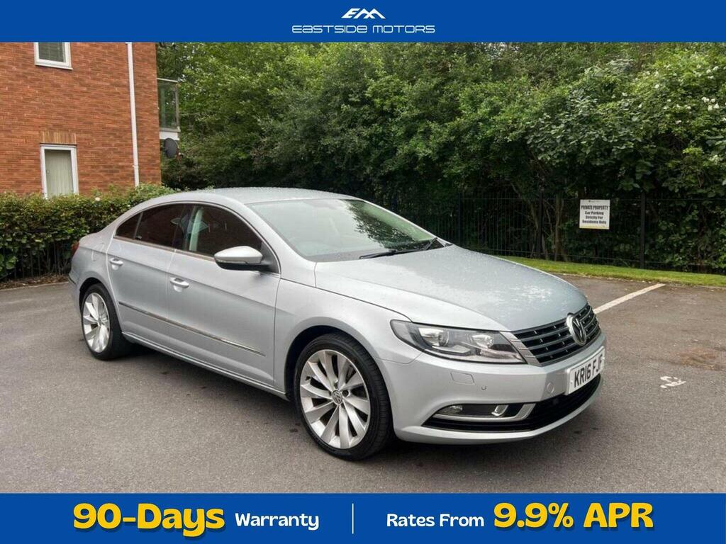 Volkswagen CC Saloon 2.0 Tdi Bluemotion Tech Gt Dsg Euro 6 Ss Silver