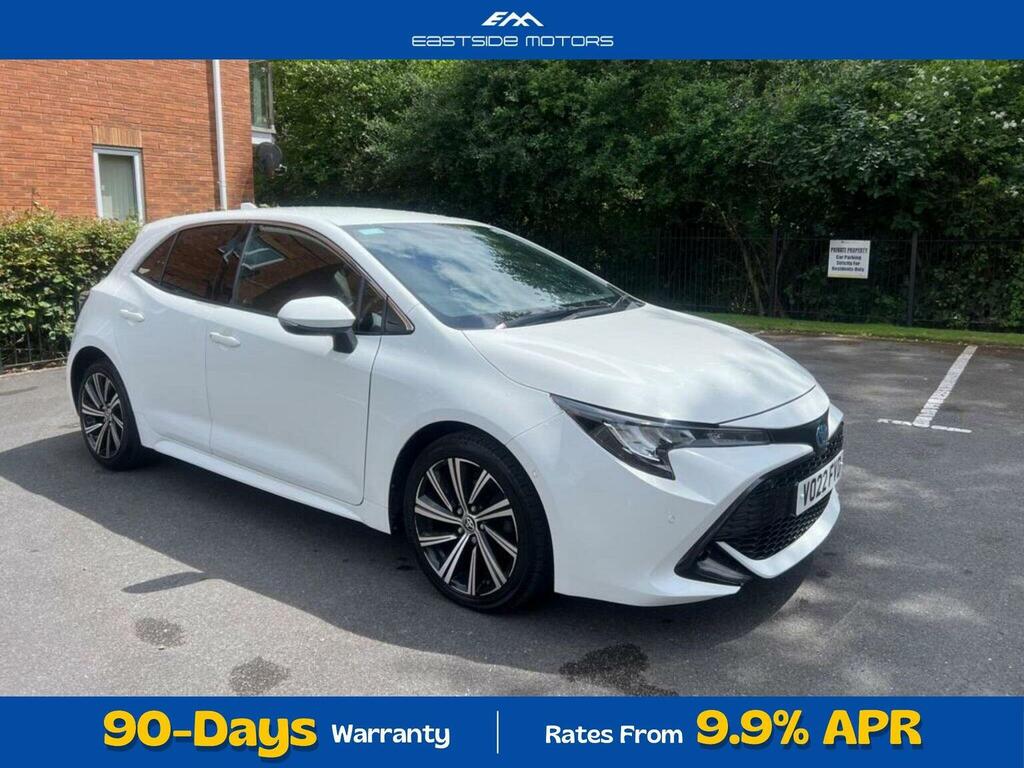 Toyota Corolla Hatchback 1.8 Vvt-h Design Cvt Euro 6 Ss 2 White